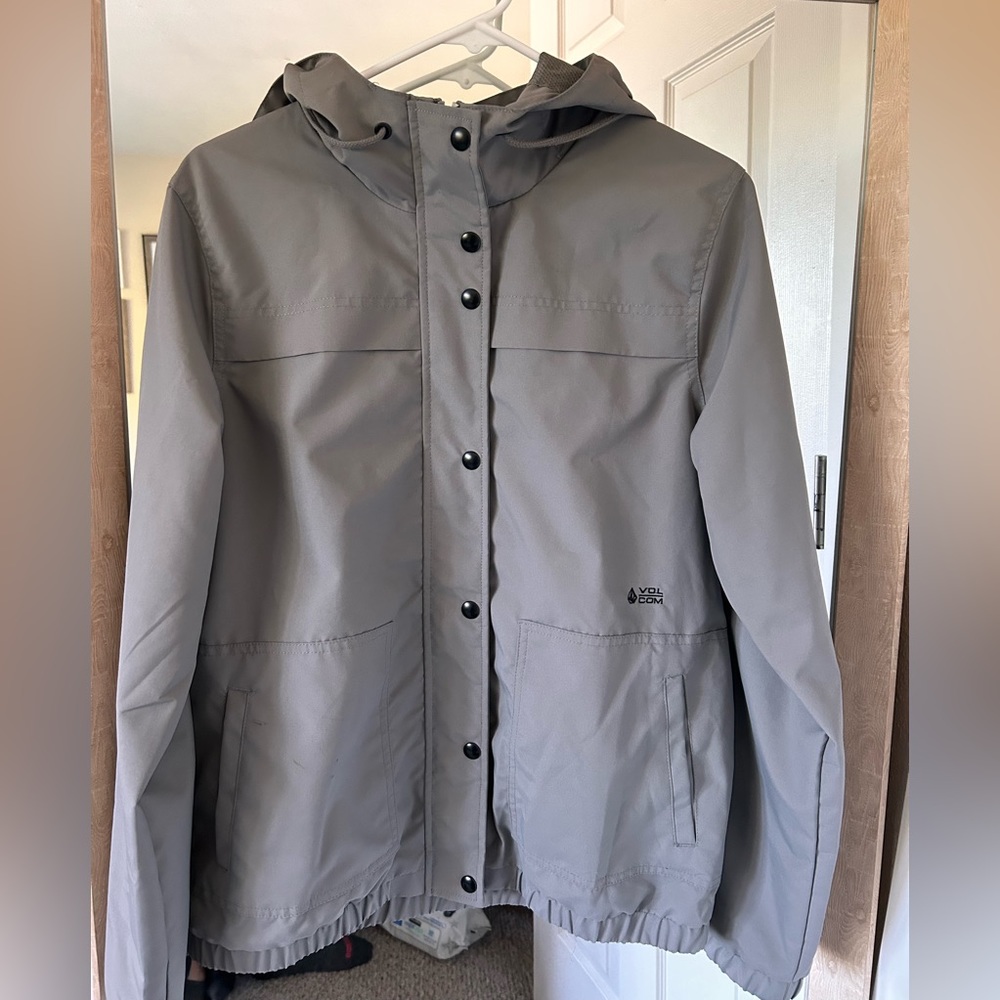 Volcom womens rain jacket